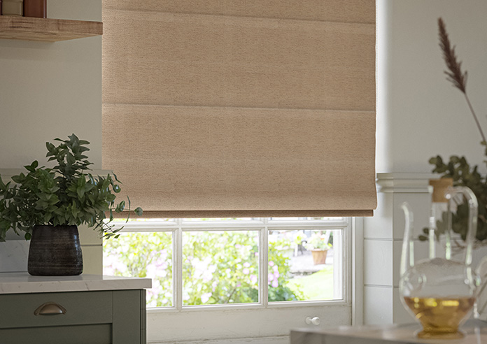 Carron, Woven Jute - Twist&Fit Roman Blind - Image 5